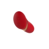 Wibrator szminkowy silikonowy czerwony B Series Cute USB 10 cm