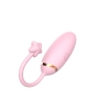 Jajko wibrujące z aplikacją B Series Cute silikonowe 8 cm