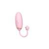 Jajko wibrujące z aplikacją B Series Cute silikonowe 8 cm