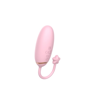 Jajko wibrujące z aplikacją B Series Cute silikonowe 8 cm