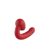 Wibrator posuwisty Róża z liżącym języczkiem punkt G B Series Cute USB