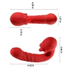 Wibrator posuwisty Róża z liżącym języczkiem punkt G B Series Cute USB