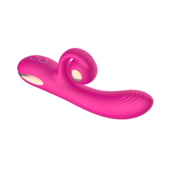 Wibrator króliczek B Series Cute fioletowy silikonowy wodoodporny