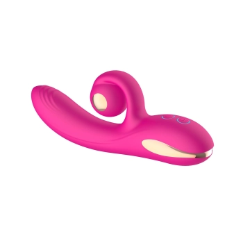 Wibrator króliczek B Series Cute fioletowy silikonowy wodoodporny