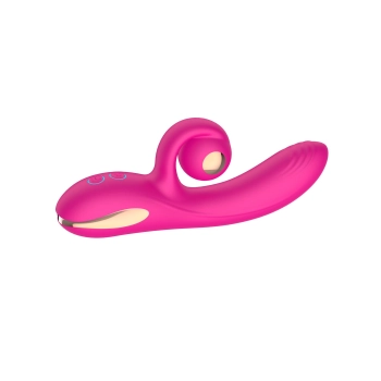 Wibrator króliczek B Series Cute fioletowy silikonowy wodoodporny