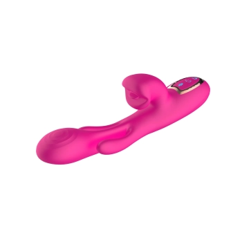 Stymulator łechtaczki Towos z symulacją języka silikonowy USB wodoodporny