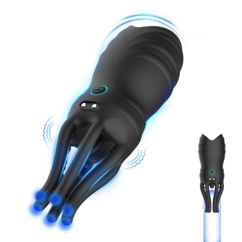 Stymulator wibracyjny ośmiornica silikonowy B Series Cute wodoodporny USB