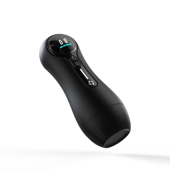 Automatyczny masturbator z ssaniem i wibracją B-Series Cute czarny USB