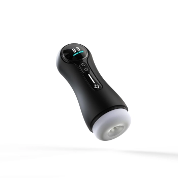 Automatyczny masturbator z ssaniem i wibracją B-Series Cute czarny USB