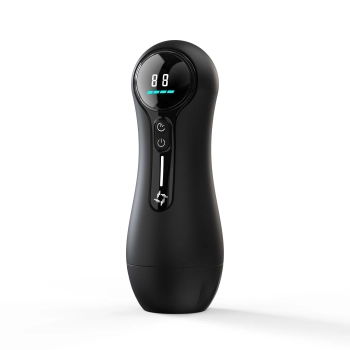 Automatyczny masturbator z ssaniem i wibracją B-Series Cute czarny USB