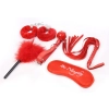 Fetish Fever - Bondage Set - 5 pieces - Red
