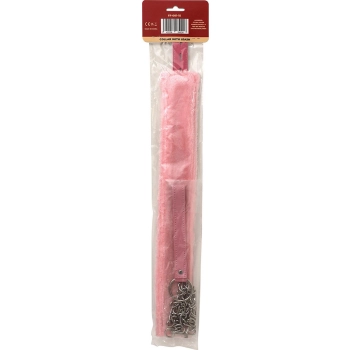 Fetish Fever - Collar with leash - Pink