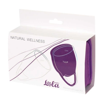 Zestaw kubków menstruacyjnych Natural Wellness Tulip 15 ml 20 ml