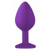Plug-Anal Plug Emotions Cutie Medium Purple Blue crystal