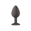 Plug-Anal Plug Emotions Cutie Medium Black golden crystal