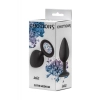 Plug-Anal Plug Emotions Cutie Medium Black Clear crystal