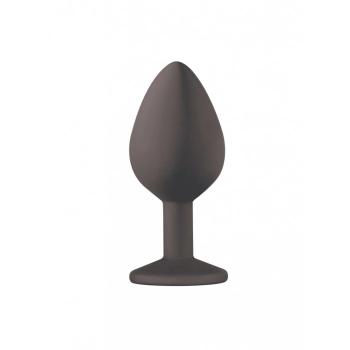 Plug-Anal Plug Emotions Cutie Medium Black Clear crystal