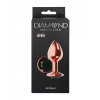 Korek analny Diamond Shine S Lola Games różowe złoto 7,2 cm