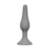 Korek analny silikonowy Lola Toys szary 11,5 cm