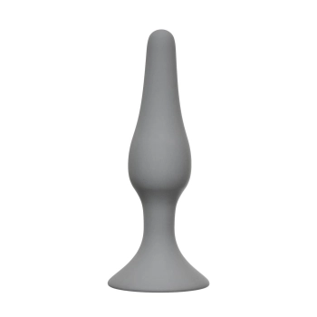 Korek analny silikonowy Lola Toys szary 11,5 cm