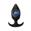 Plug-Anal plug with misplaced center of gravity Spice it up Insatiable Black