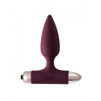 Vibrating Anal Plug Spice it up New Edition Glory Wine red