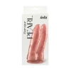Podwójne dildo perłowe Pearl różowe z przyssawką 17 cm