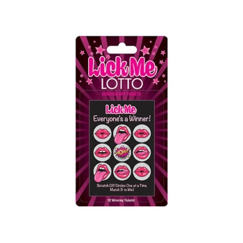 Erotyczne Zdrapki Lick Me Lotto Little Genie 12 Unikalnych