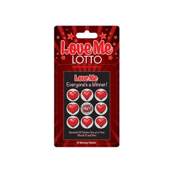 Zdrapki miłosne Love Me Lotto 12 sztuk Little Genie