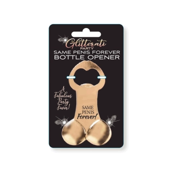 Otwieracz do butelek Glitterati Same Penis Forever