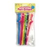 Super Fun Penis, Multicolor Straws