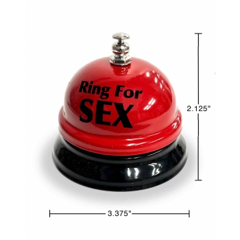 Czerwony dzwoneczek Ring for Sex Little Genie