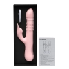 Wibrator króliczek INTY Toys Flirt różowy silikonowy USB 24 cm wodoodporny