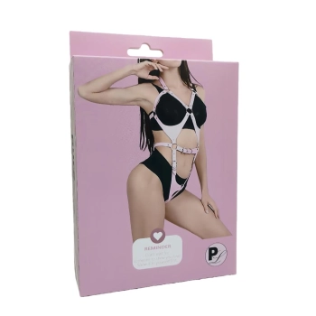 Uprząż regulowana Pure Lust Denise różowa