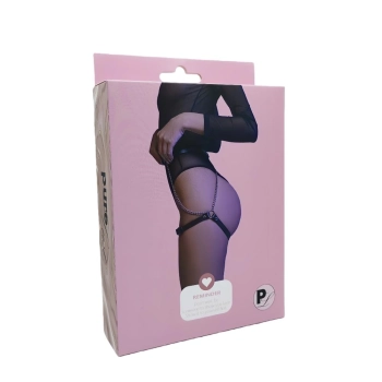 Uprząż z metalowym łańcuszkiem Pure Lust Iris