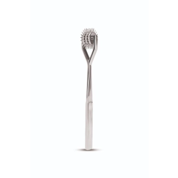 Potrójny pinwheel Prowler RED srebrny 17,5 cm