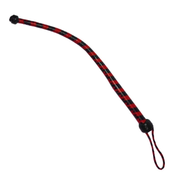Bicz skórzany Prowler RED Hunter Whip czarno czerwony
