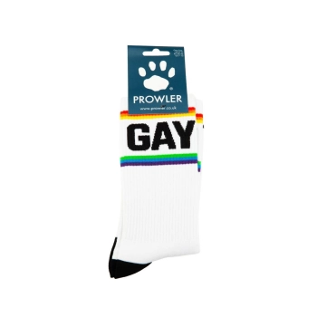 Skarpetki Prowler Gay z tęczowymi paskami