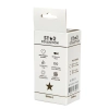 Korek analny silikonowy fioletowy S Star Collection z kryształem 7cm