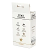 Korek analny silikonowy Star Collection fioletowy M 8,5cm z kamieniem