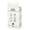 Korek analny silikonowy Star Collection różowy L 10cm z kamieniem