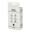 Korek analny srebrny metalowy L Star Collection z różowym kamieniem 10cm