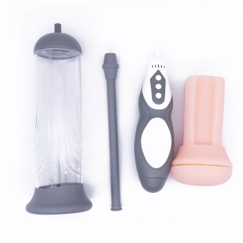 Pompka elektryczna silikonowa B Series Power z wibracjami 20 cm