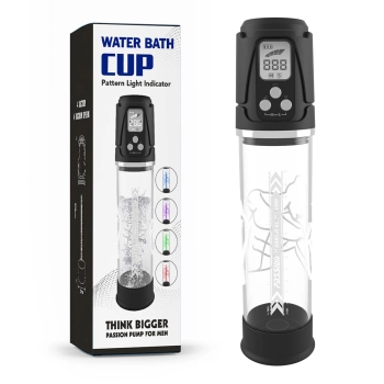 Pompka automatyczna wodoodporna Passion Pump z podświetleniem LED