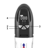 Pompka automatyczna Passion Pump wodoodporna LCD ładowalna 21 cm