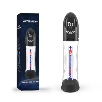 Pompka automatyczna Passion Pump wodoodporna LCD ładowalna 21 cm