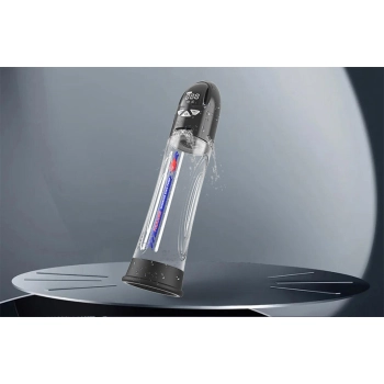 Pompka automatyczna Passion Pump wodoodporna LCD ładowalna 21 cm