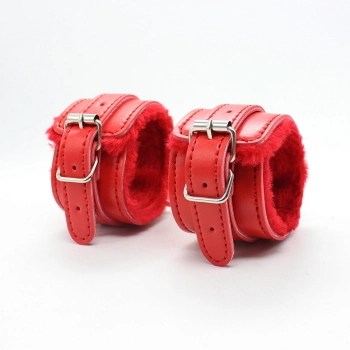 Zestaw bondage Fetish B Series czerwony 8 elementów
