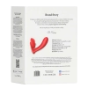 Wibrator silikonowy z lizaniem podgrzewany 10 trybów app B Series Fox
