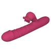 Silicone Vibrator - 7 rotating functions and 7 licking functions
